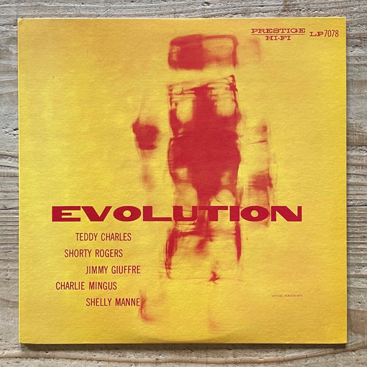 TEDDY CHARLES / EVOLUTION on Prestige - Japan MONO NM LP SMJ-6617