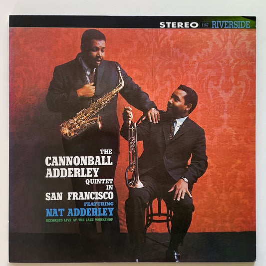 CANNONBALL ADDERLEY QUINTET / IN SAN FRANCISCO - Japan Riverside LP