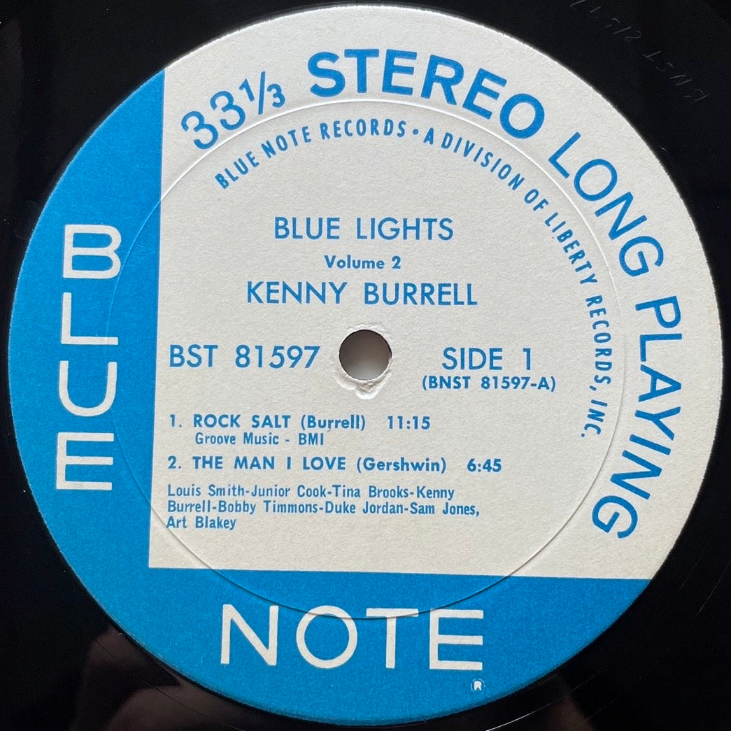米LP Kenny Burrell Blue Lights (Volume 1) BST81596 BLUE NOTE /00260 ODQtNDA5OS5qcGVn.jpeg