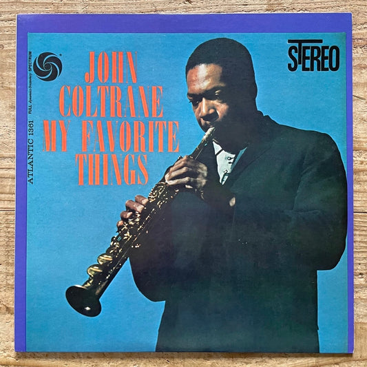 JOHN COLTRANE / MY FAVORITE THINGS on Atlantic - Japan LP NM P-7505A