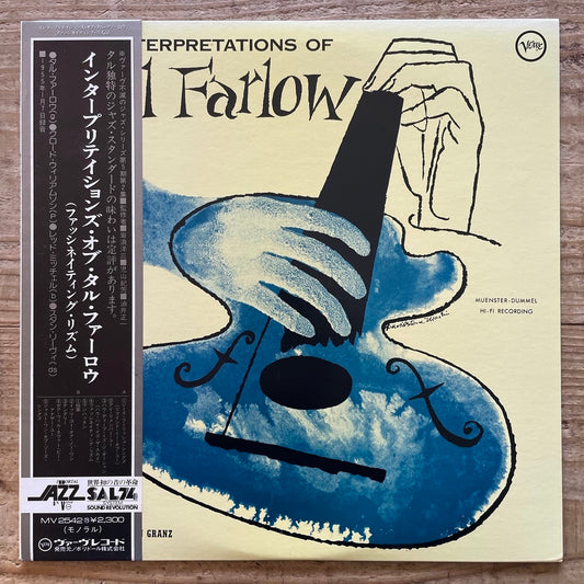 TAL FARLOW / INTERPRETATIONS on Verve - Japan MONO LP MV2542 obi