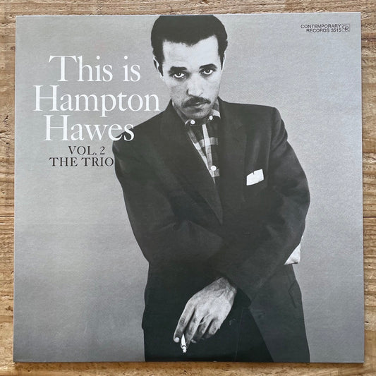 HAMPTON HAWES / THE TRIO: VOL.2 on Contemporary - Japan LP LAX-3042