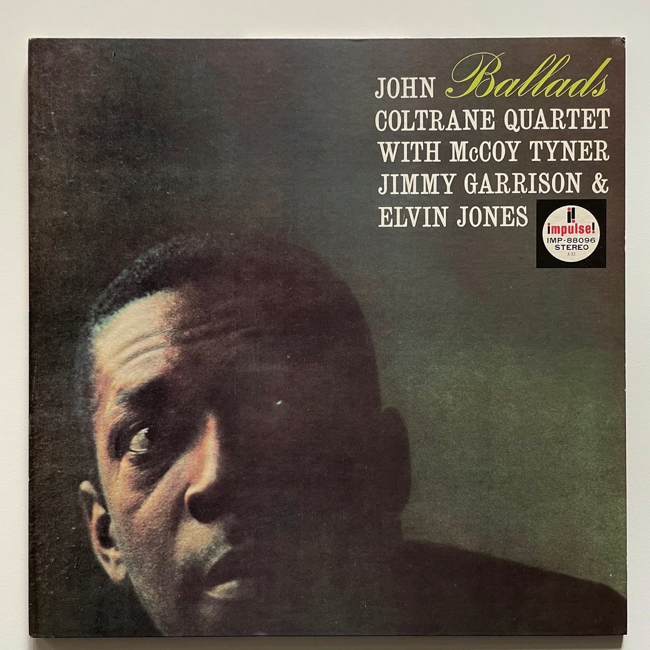 JOHN COLTRANE / BALLADS - Japan Impulse LP GF sleeve IMP-88096