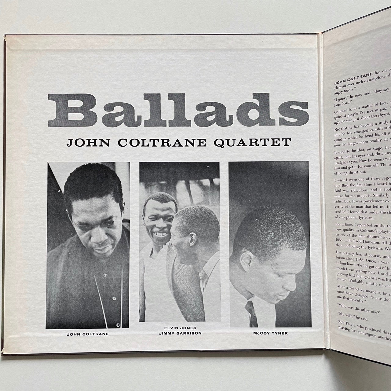 JOHN COLTRANE / BALLADS - Japan Impulse LP GF sleeve IMP-88096