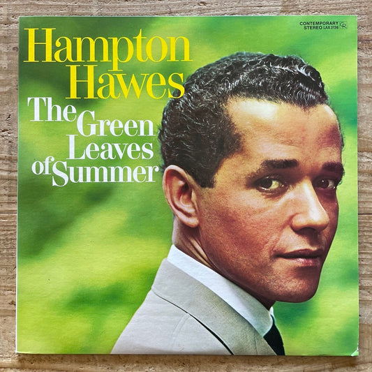 HAMPTON HAWES / THE GREEN LEAVES OF SUMMER on Contemporary - Japan LP LAX-3136