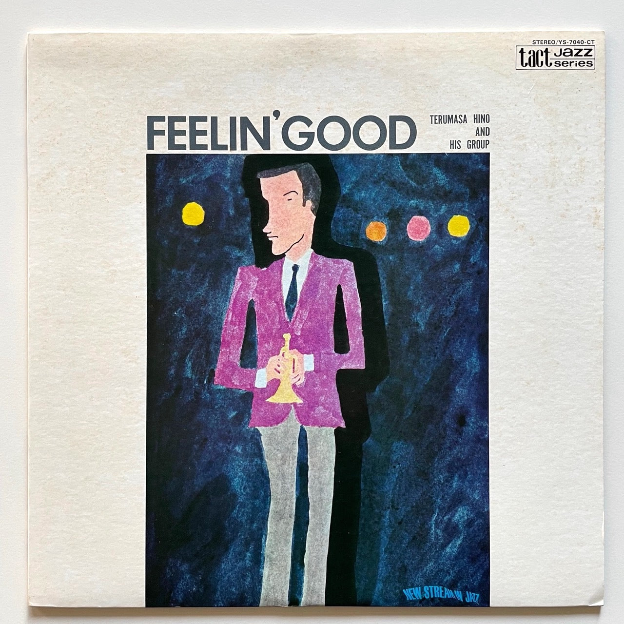 TERUMASA HINO AND HIS GROUP / FEELIN' GOOD - Japan Tact Jazz LP YS-7040-CT