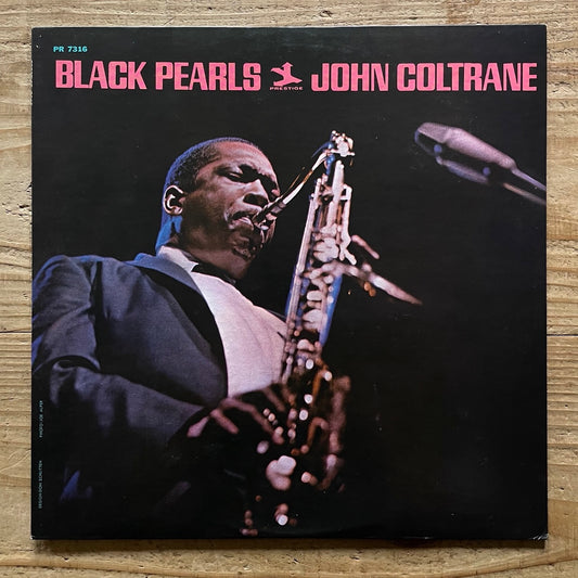 JOHN COLTRANE / BLACK PEARLS on Prestige - Japan LP SMJ-6561