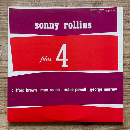 SONNY ROLLINS / PLUS 4 on Prestige - Japan MONO LP NM SMJ-6586
