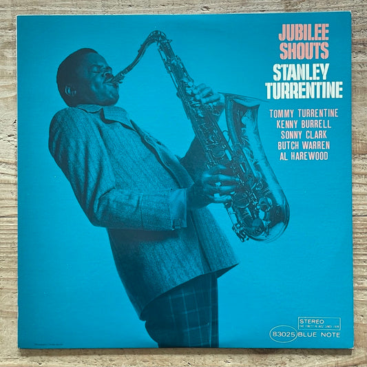 STANLEY TURRENTINE / JUBILEE SHOUTS on Blue Note - Japan King LP GXF-3025